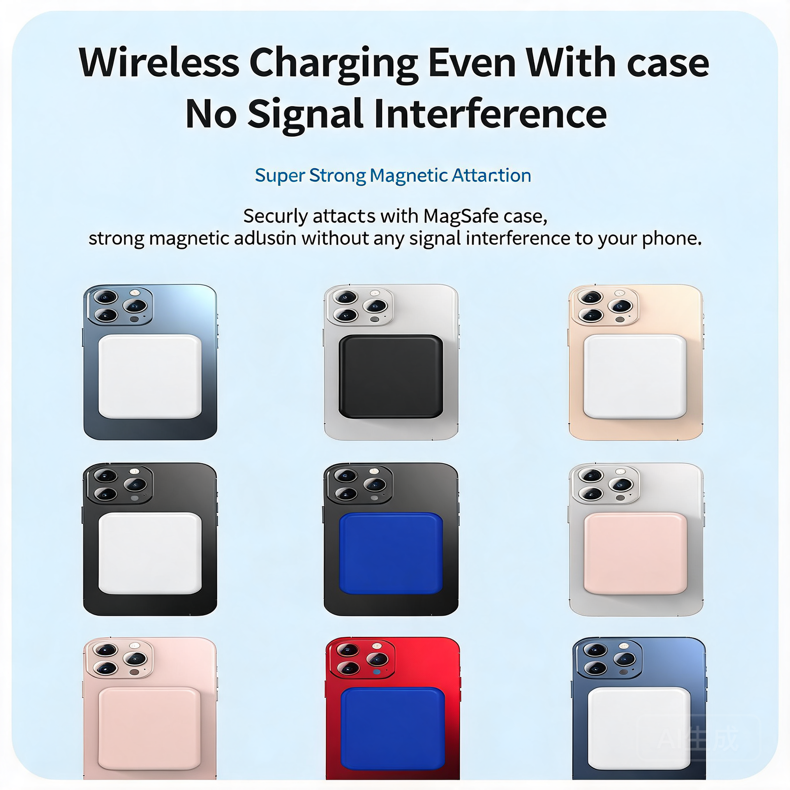 MagSafe Compatible Magnetic Wireless Power Bank 10000mAh
