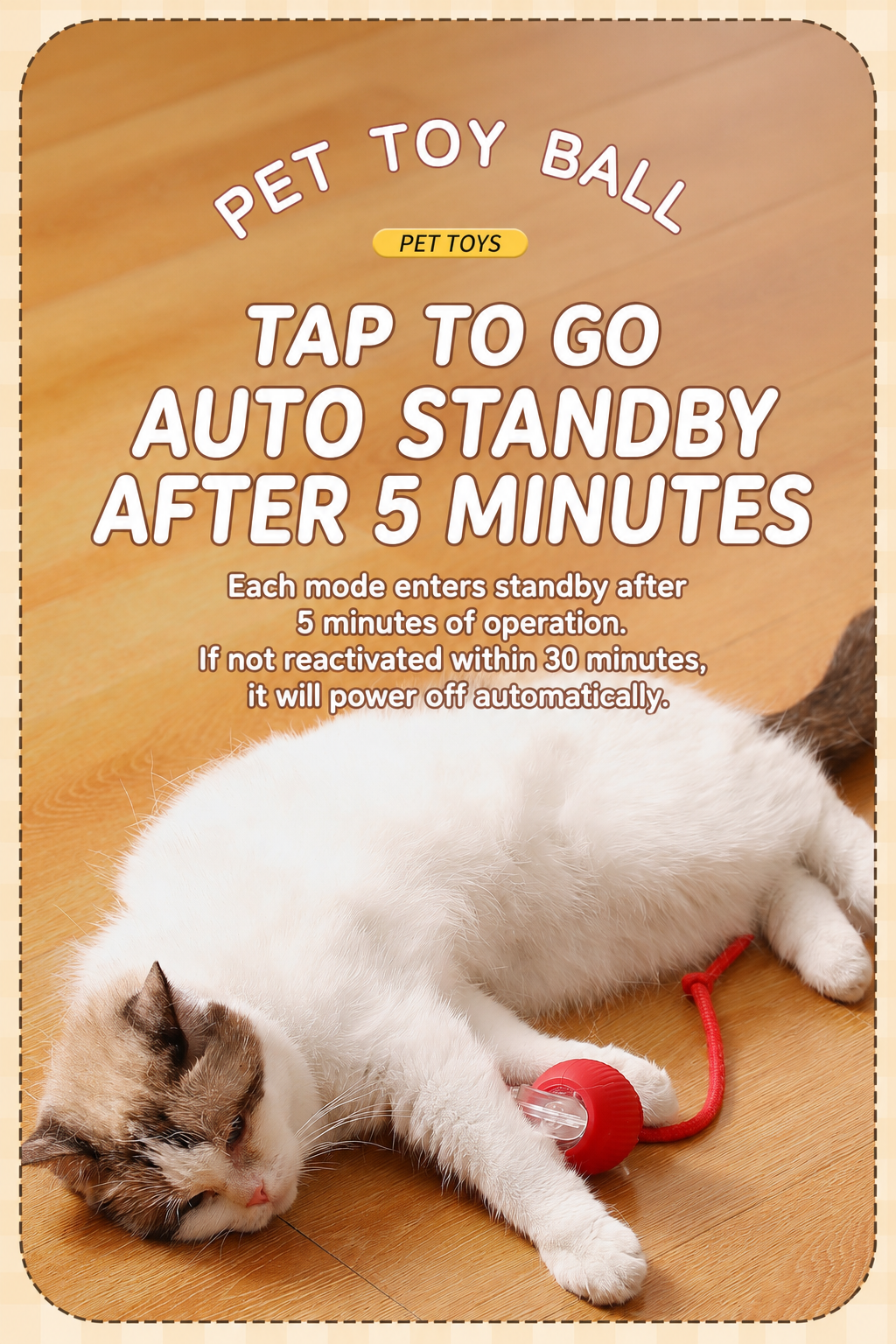 Interactive Automatic Cat Toy Ball