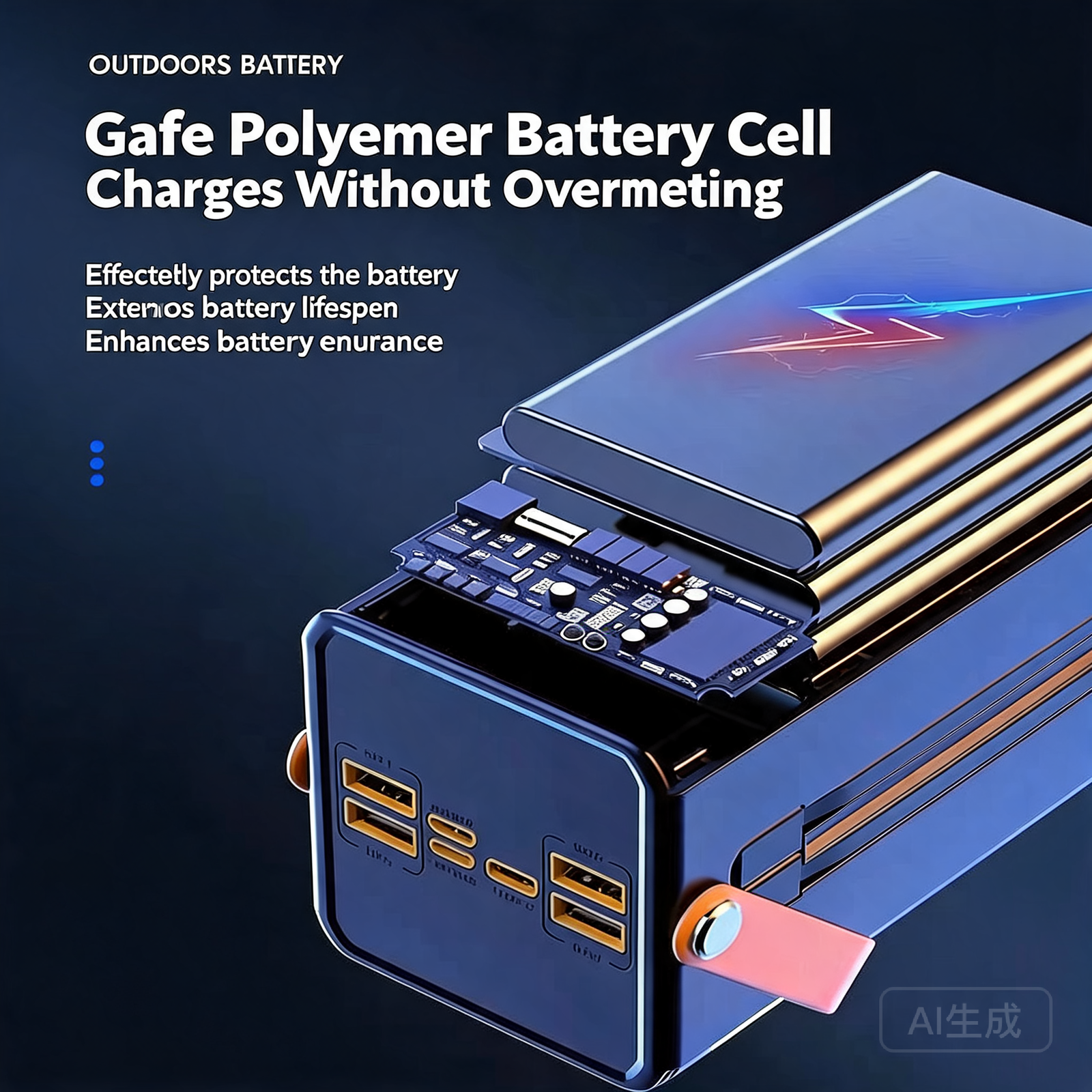 Fidora 120W Outdoor Fast Charging Power Bank 50000mAh