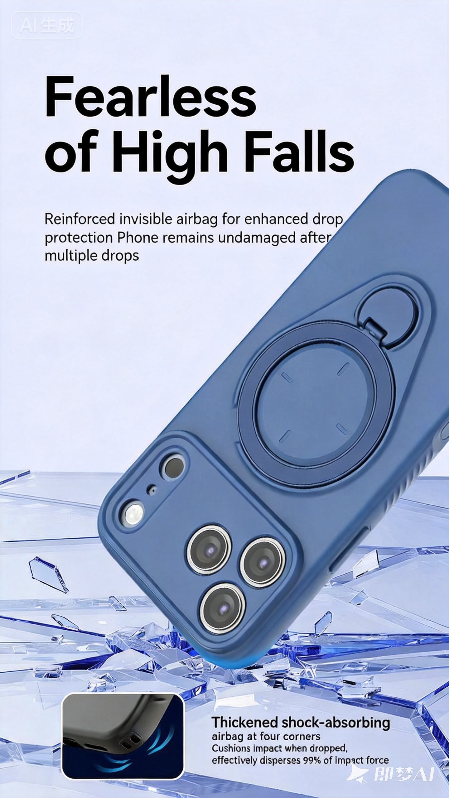 Cheap Magnetic iPhone Case with Stand – MagSafe Compatible